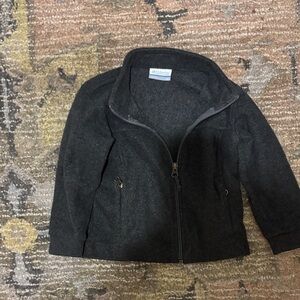TODDLER Columbia Charcoal Full-Zip Jacket